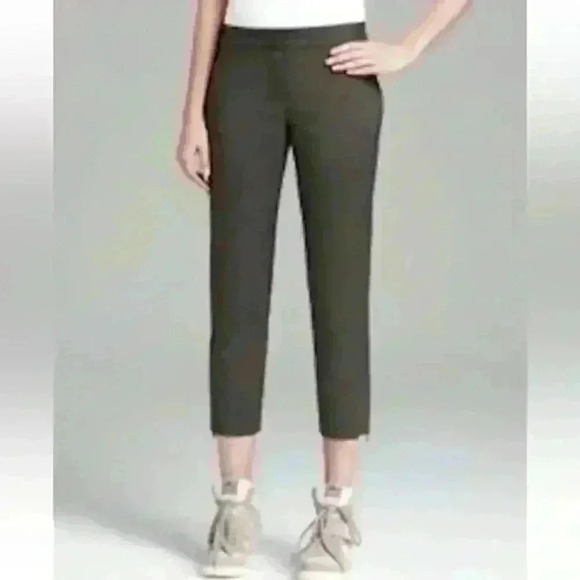 Theory + Fog Gray 38 Pants Scyler Sync Stretch sz, 4 NWT $185 - Picture 1 of 14